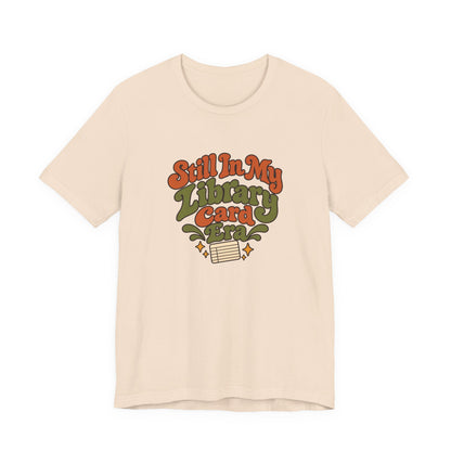 Library Card Era Vintage Tee