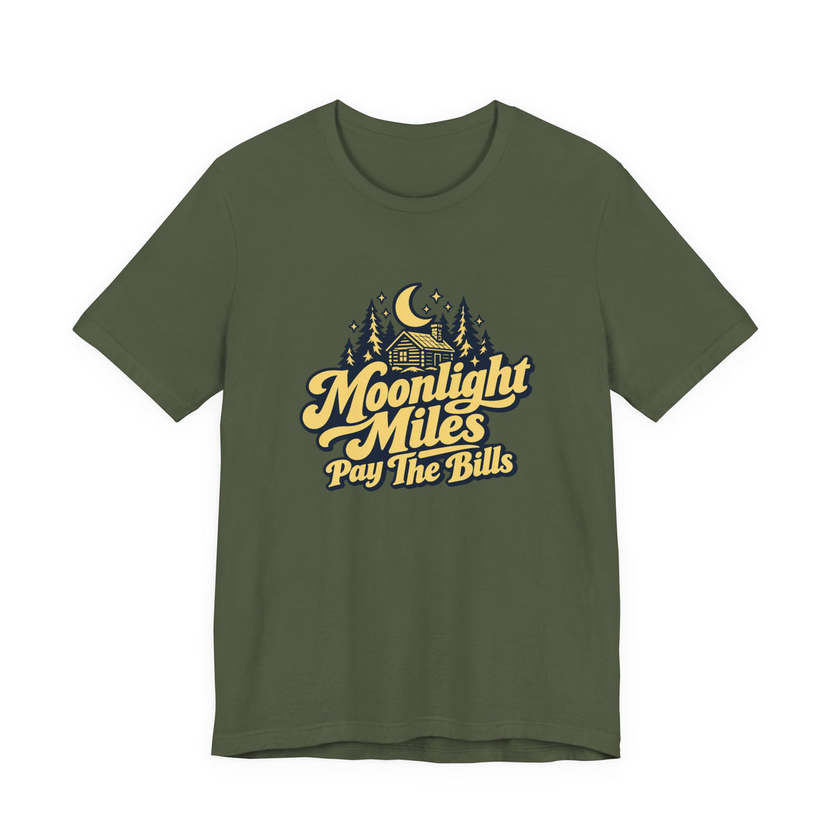 Night Route Trucker Vintage Shirt