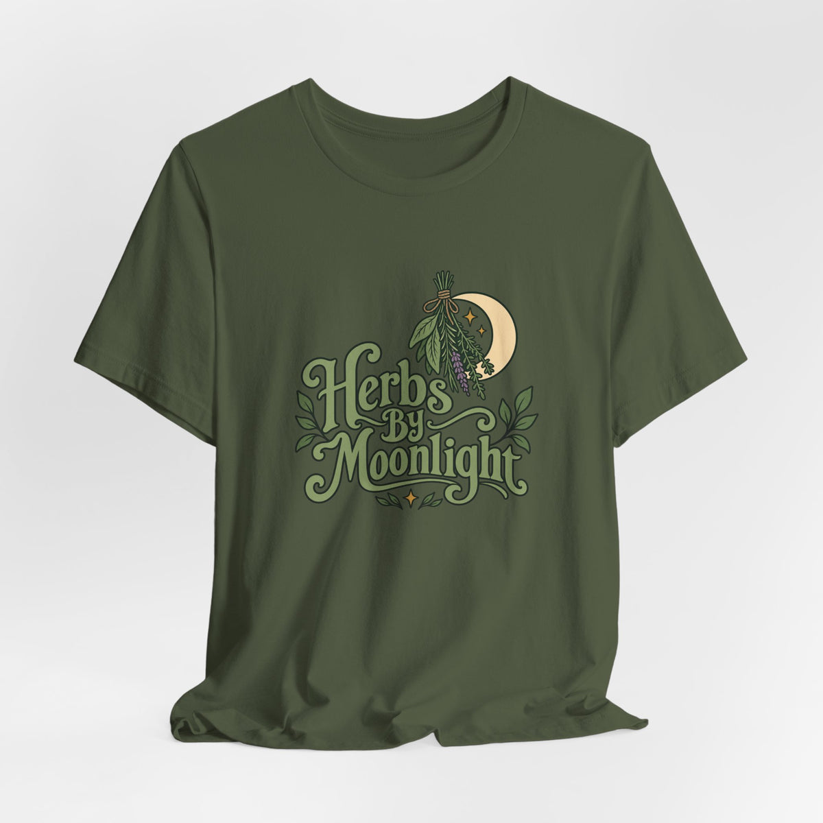 Moonlit Herbs Witchy Tee