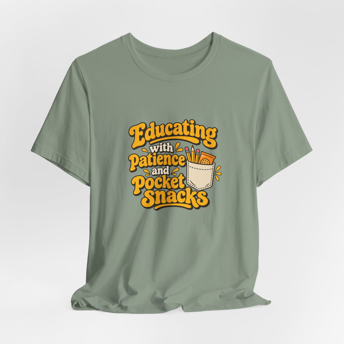Pocket Snacks Teacher Vintage Tee