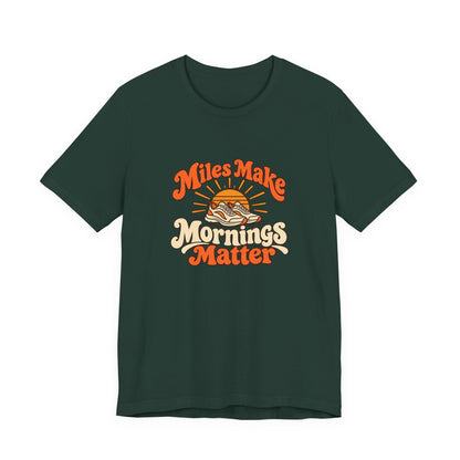 Mornings Matter Runner Retro Tee