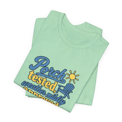 Porch Weather Dad Shirt