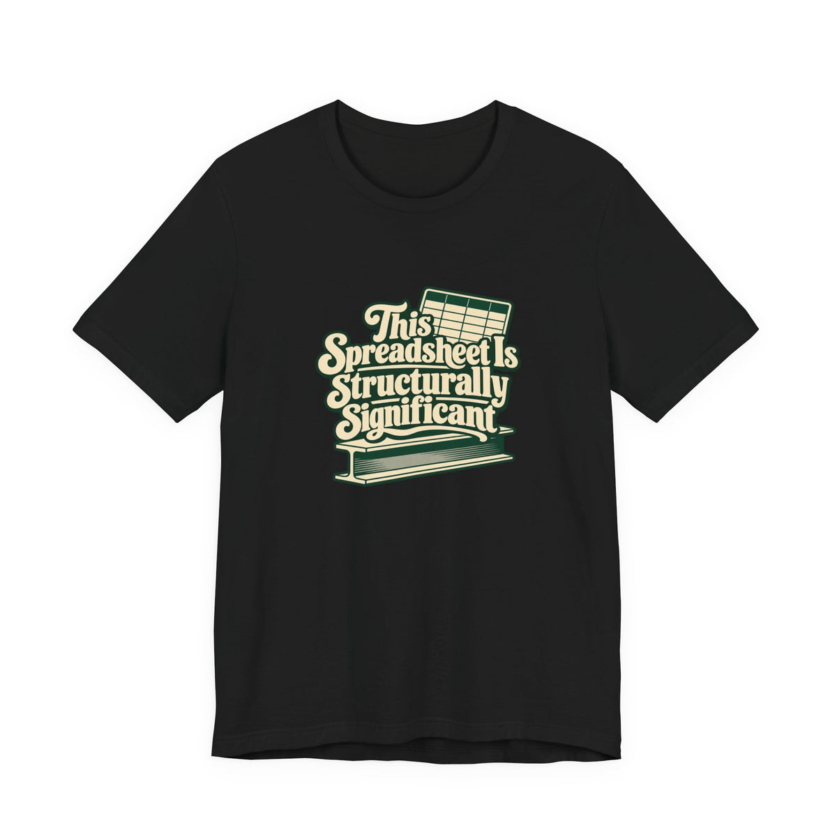 Spreadsheet Structural Support Tee