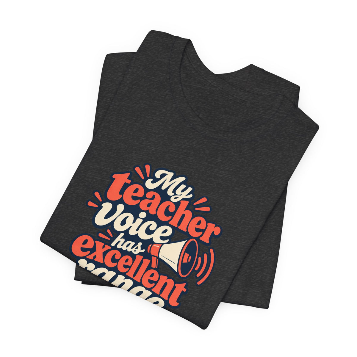 Teacher Voice Range Retro Shirt