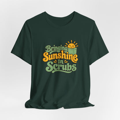 Scrubs And Sunshine Nurse Shirt