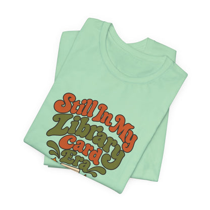 Library Card Era Vintage Tee