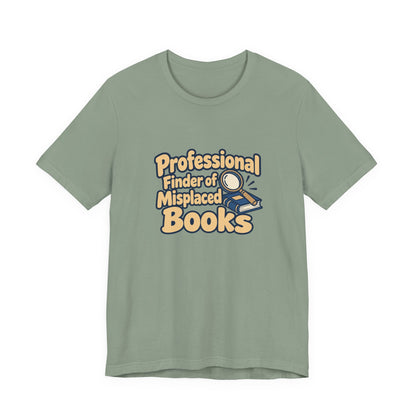 Professional Book Finder Librarian Tee