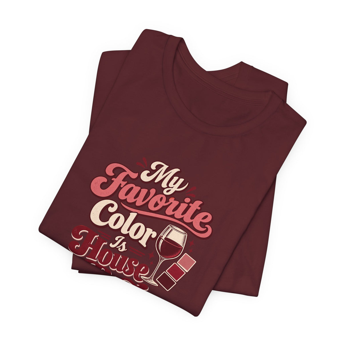 House Red Color Club Tee