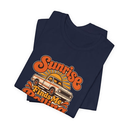 Truck Stop Sunrise Vintage Tee