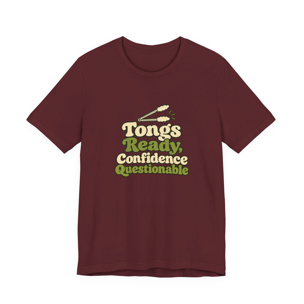 Tongs Ready Cook Retro Tee