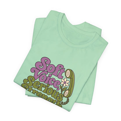 Quiet Strength Nurse Retro Tee