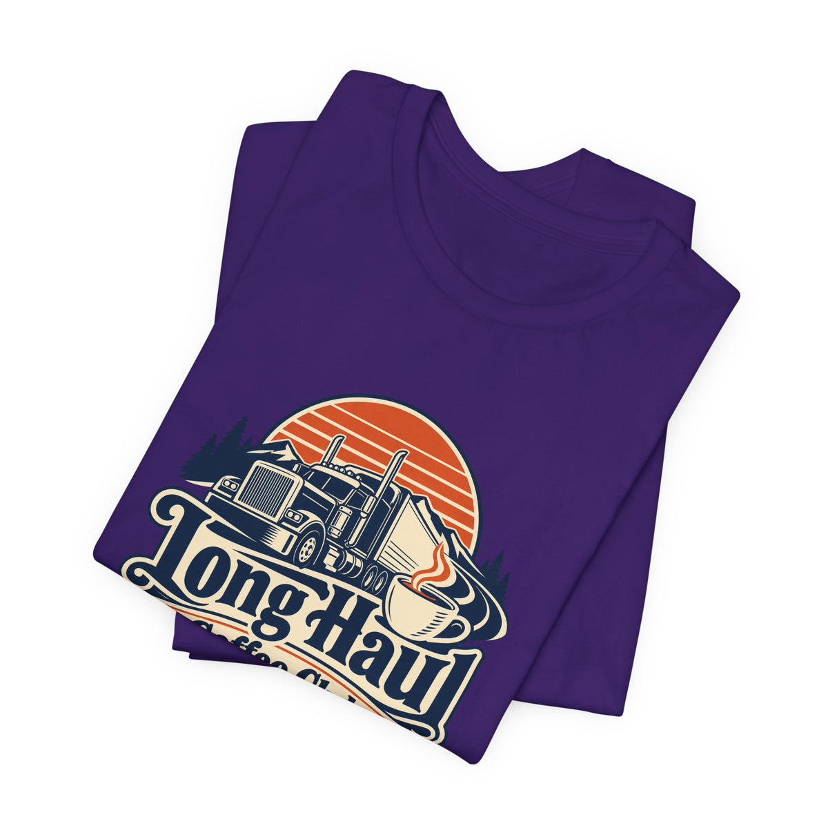 Long Haul Coffee Trucker Tee