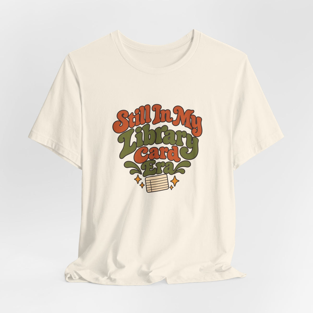 Library Card Era Vintage Tee
