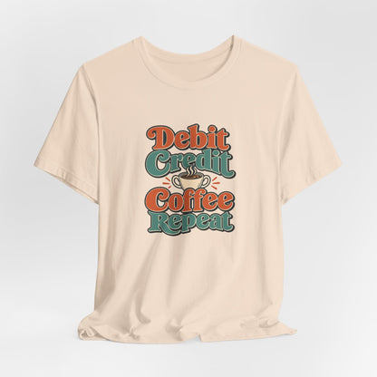 Debits Credits Coffee Tee