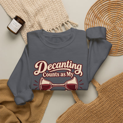Decanting Workout Retro Sweatshirt