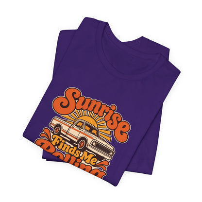Truck Stop Sunrise Vintage Tee