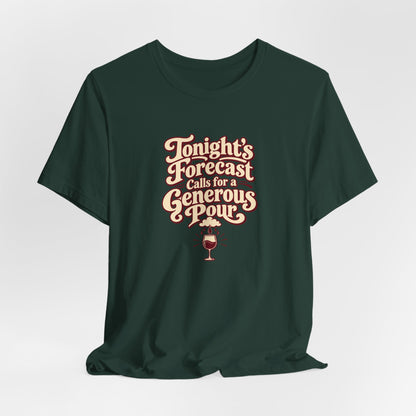 Generous Pour Forecast Retro Tee