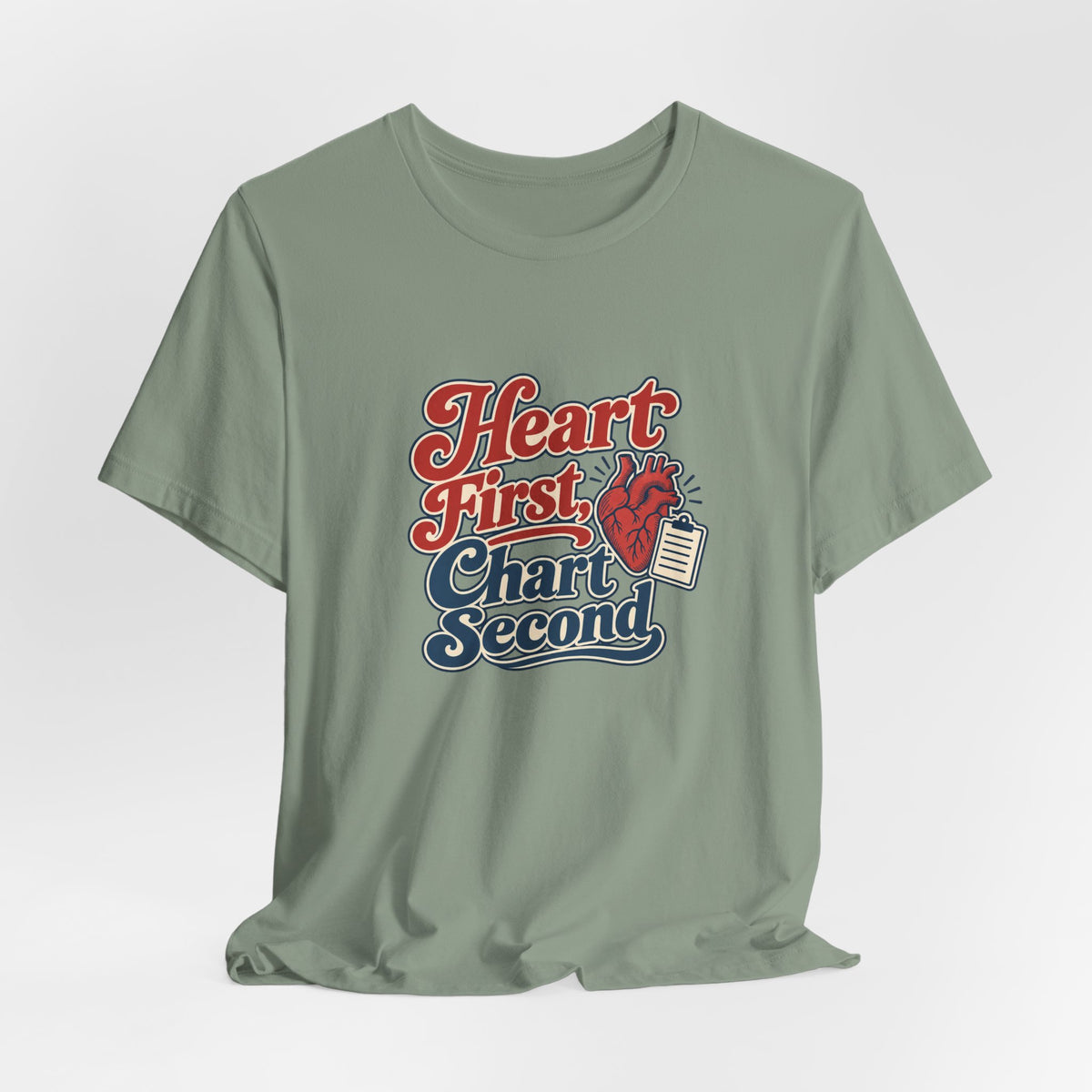 Heart Led Nursing Vintage Shirt