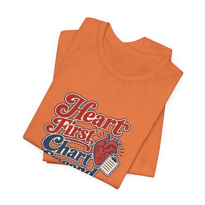 Heart Led Nursing Vintage Shirt
