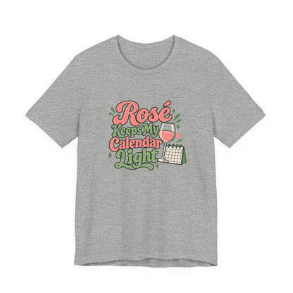 Rosé Calendar Retro Tee