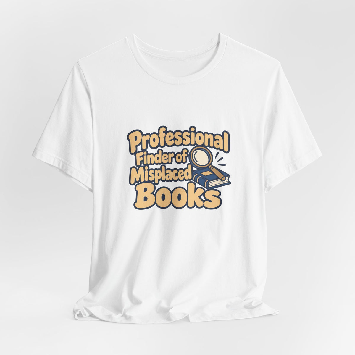 Professional Book Finder Librarian Tee
