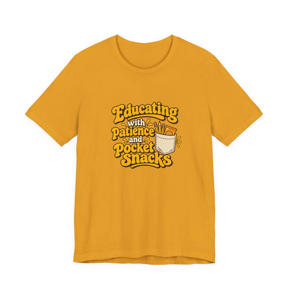 Pocket Snacks Teacher Vintage Tee