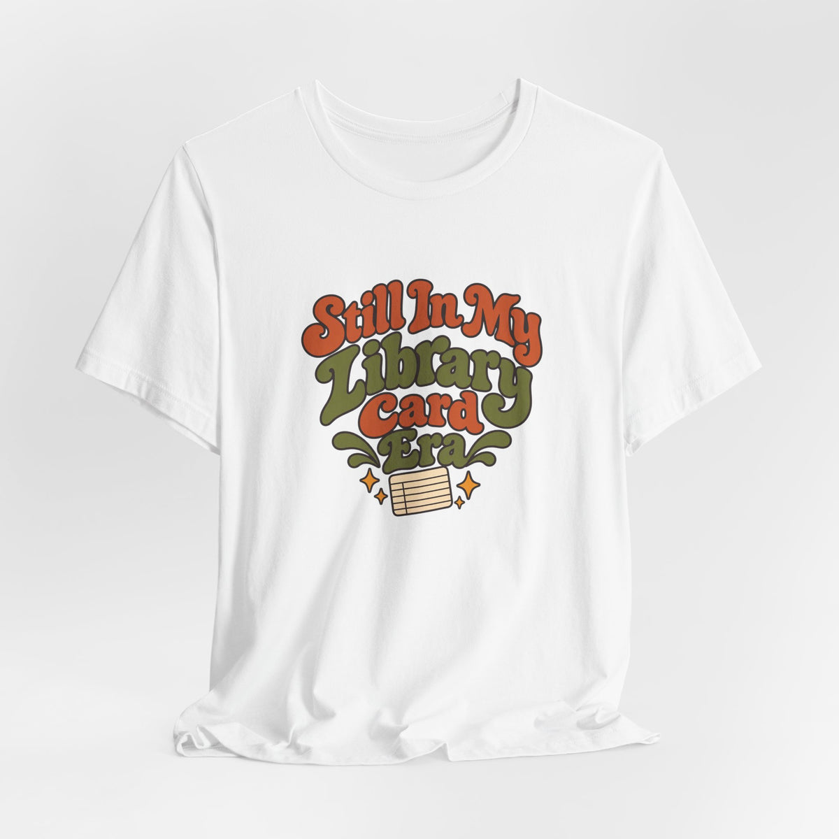 Library Card Era Vintage Tee