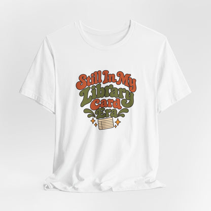 Library Card Era Vintage Tee