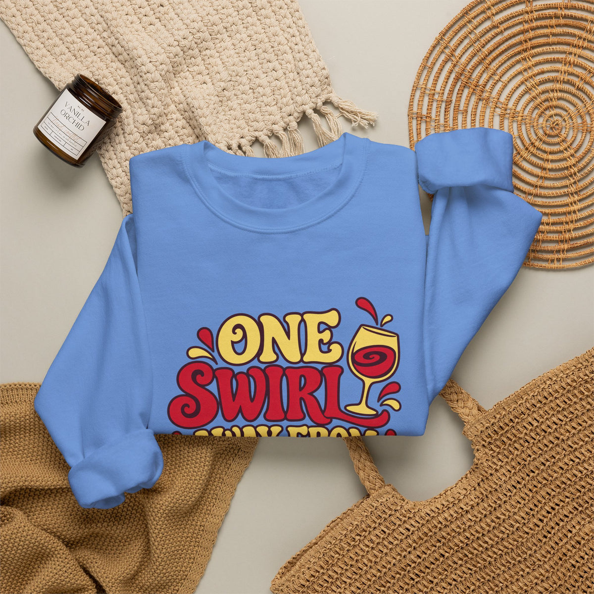 Excellent Decisions Wine Sweatshirt