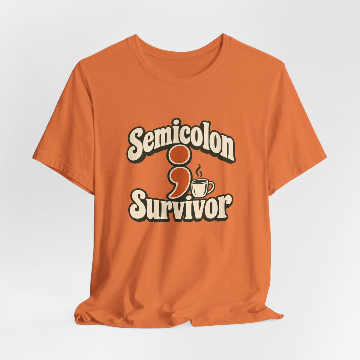 Semicolon Survivor Dev Tee