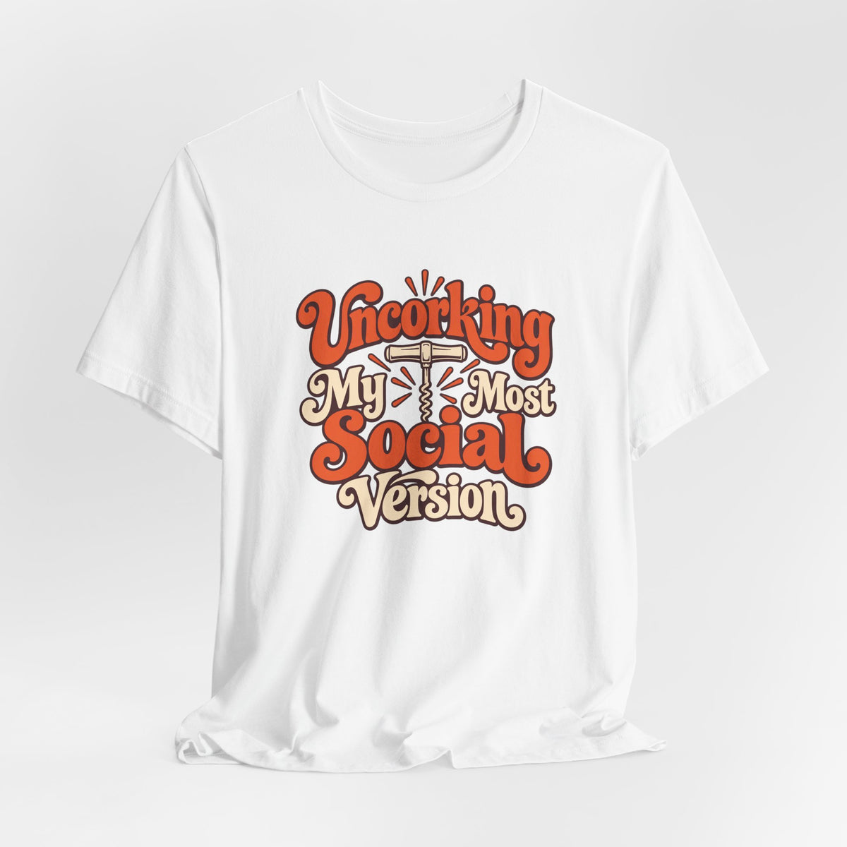 Social Version Wine Shirt