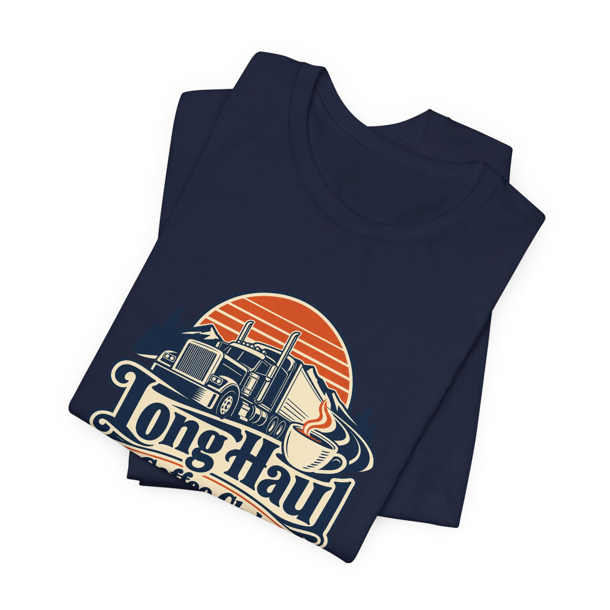 Long Haul Coffee Trucker Tee