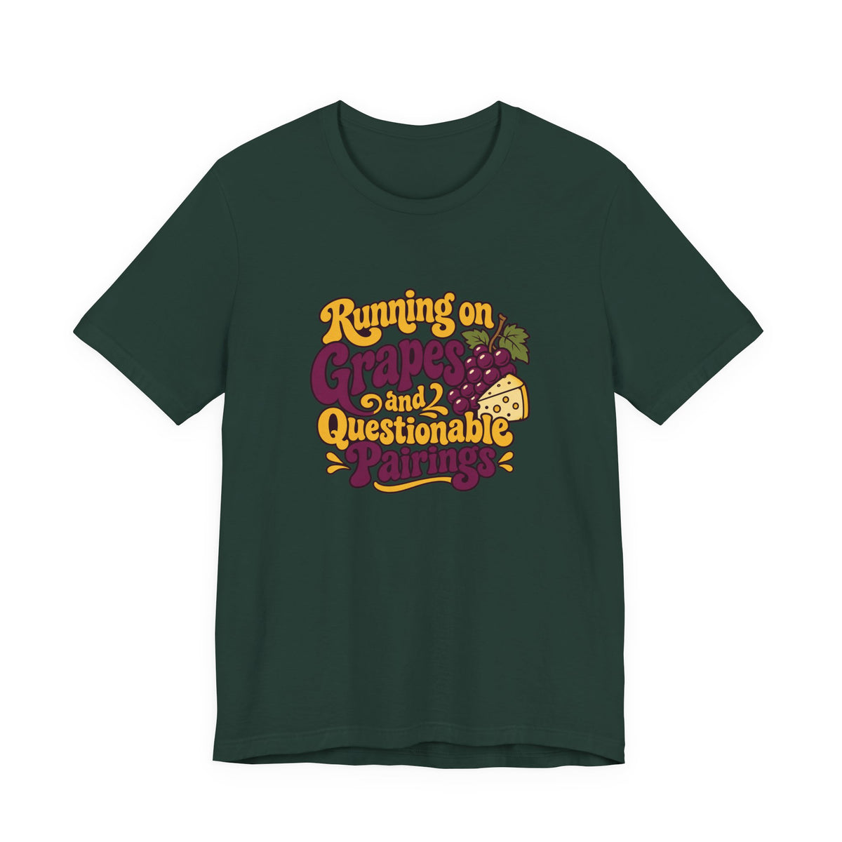 Questionable Pairings Wine Tee