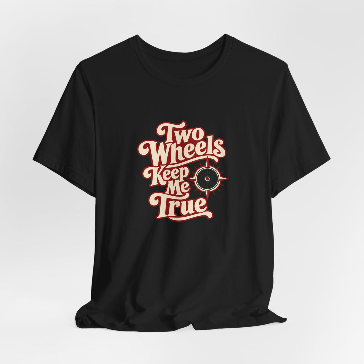 Two Wheels True North Rider Tee