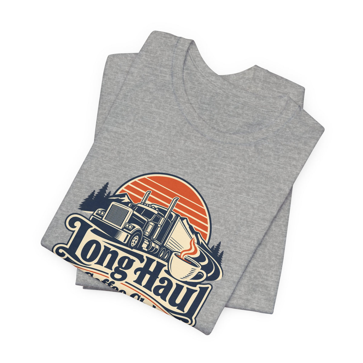 Long Haul Coffee Trucker Tee