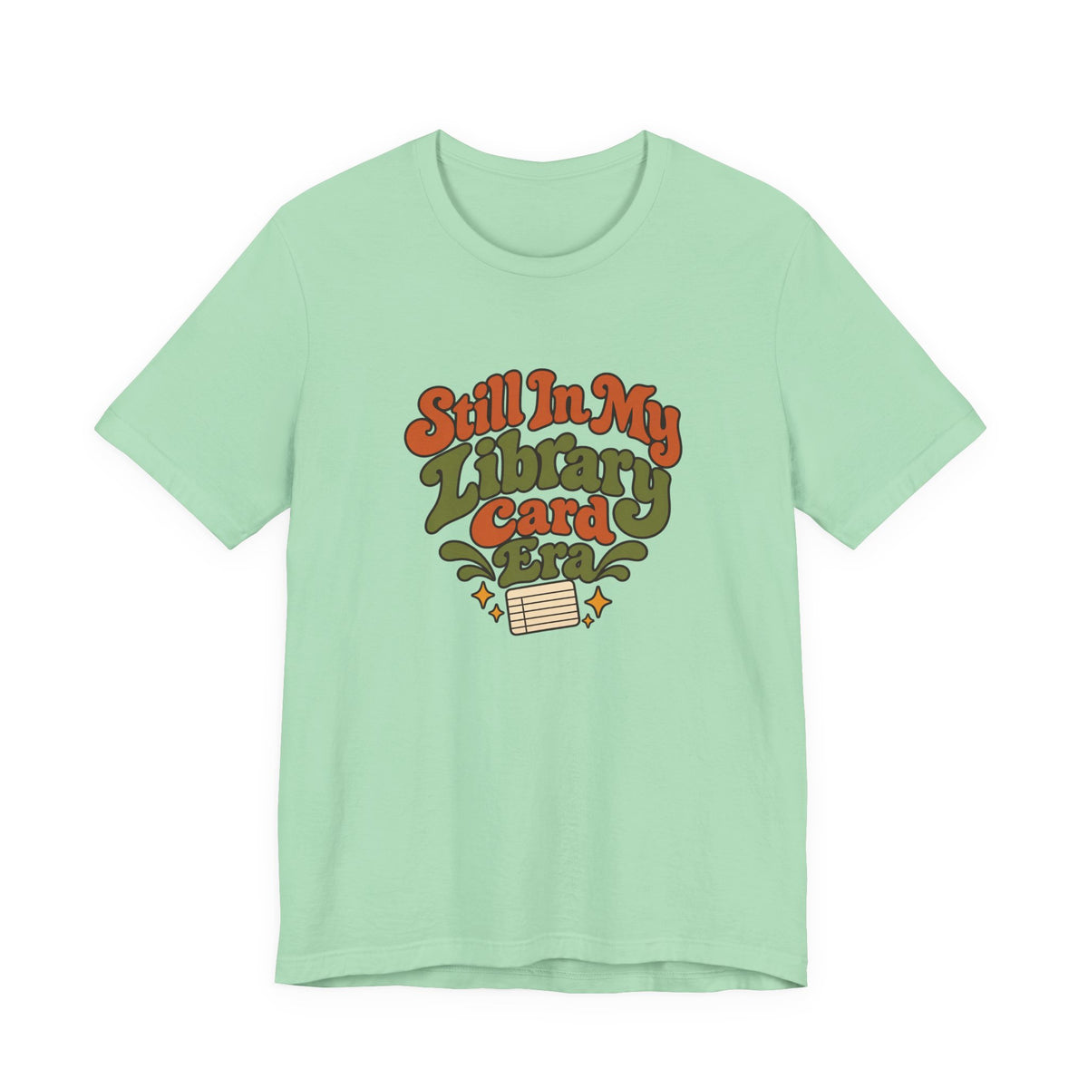 Library Card Era Vintage Tee