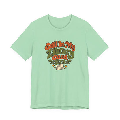 Library Card Era Vintage Tee