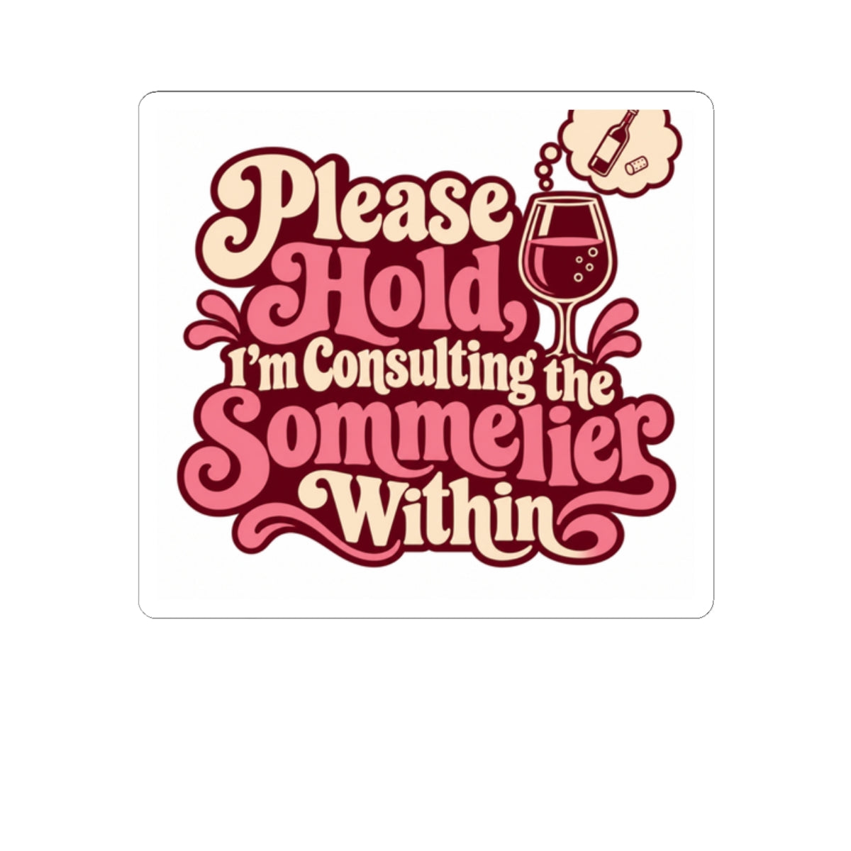Inner Sommelier Vintage Sticker