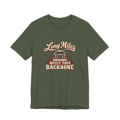 Long Haul Backbone Vintage Trucker Tee