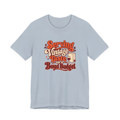 Boxed Budget Wine Tee