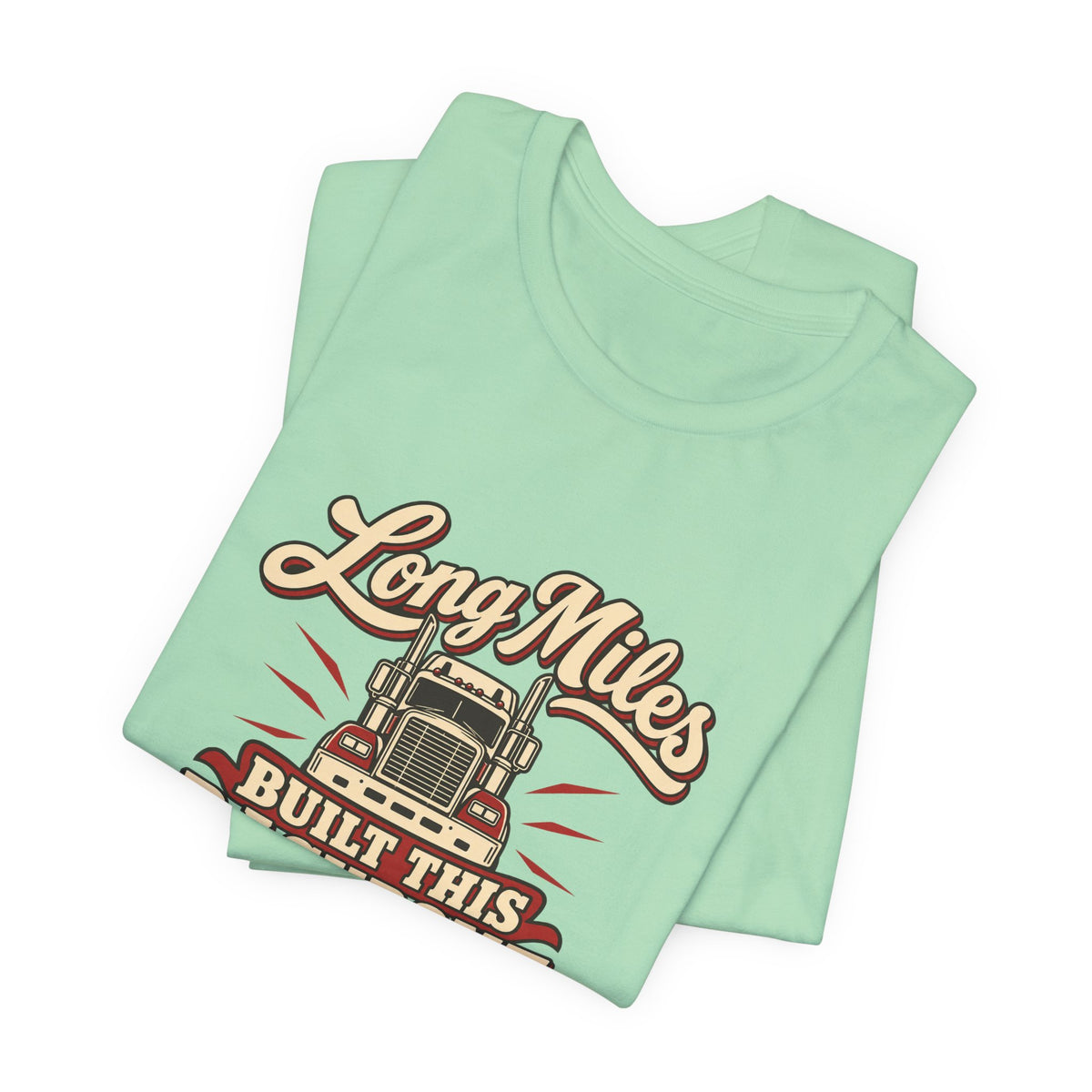 Long Haul Backbone Vintage Trucker Tee
