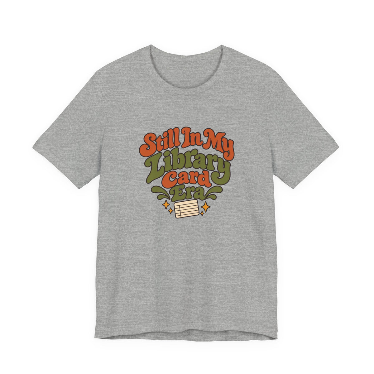 Library Card Era Vintage Tee