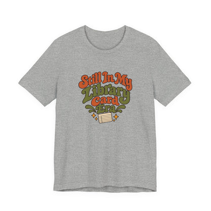 Library Card Era Vintage Tee