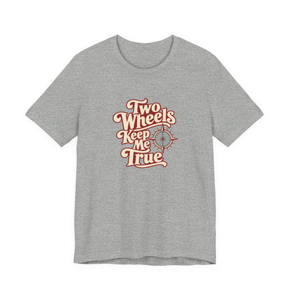 Two Wheels True North Rider Tee
