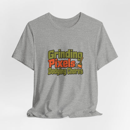 Pixels And Chores Gaming Shirt