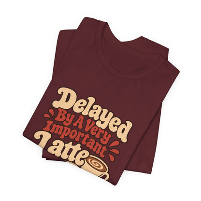 Latte Delay Retro Tee