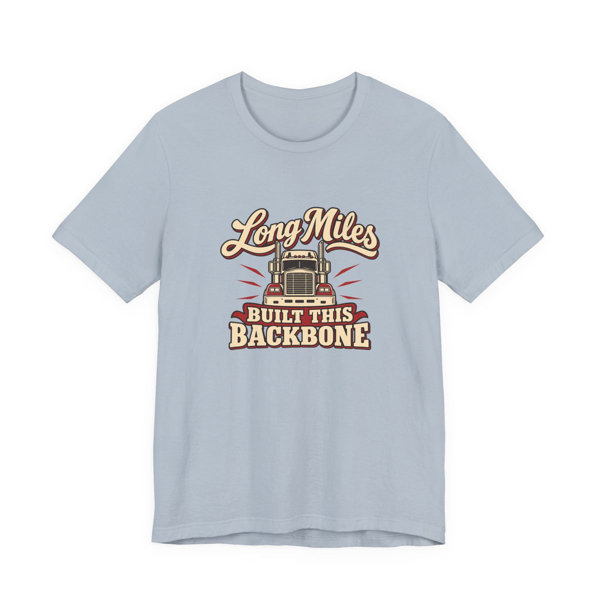 Long Haul Backbone Vintage Trucker Tee