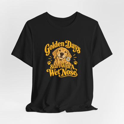 Golden Days Retriever Retro Tee