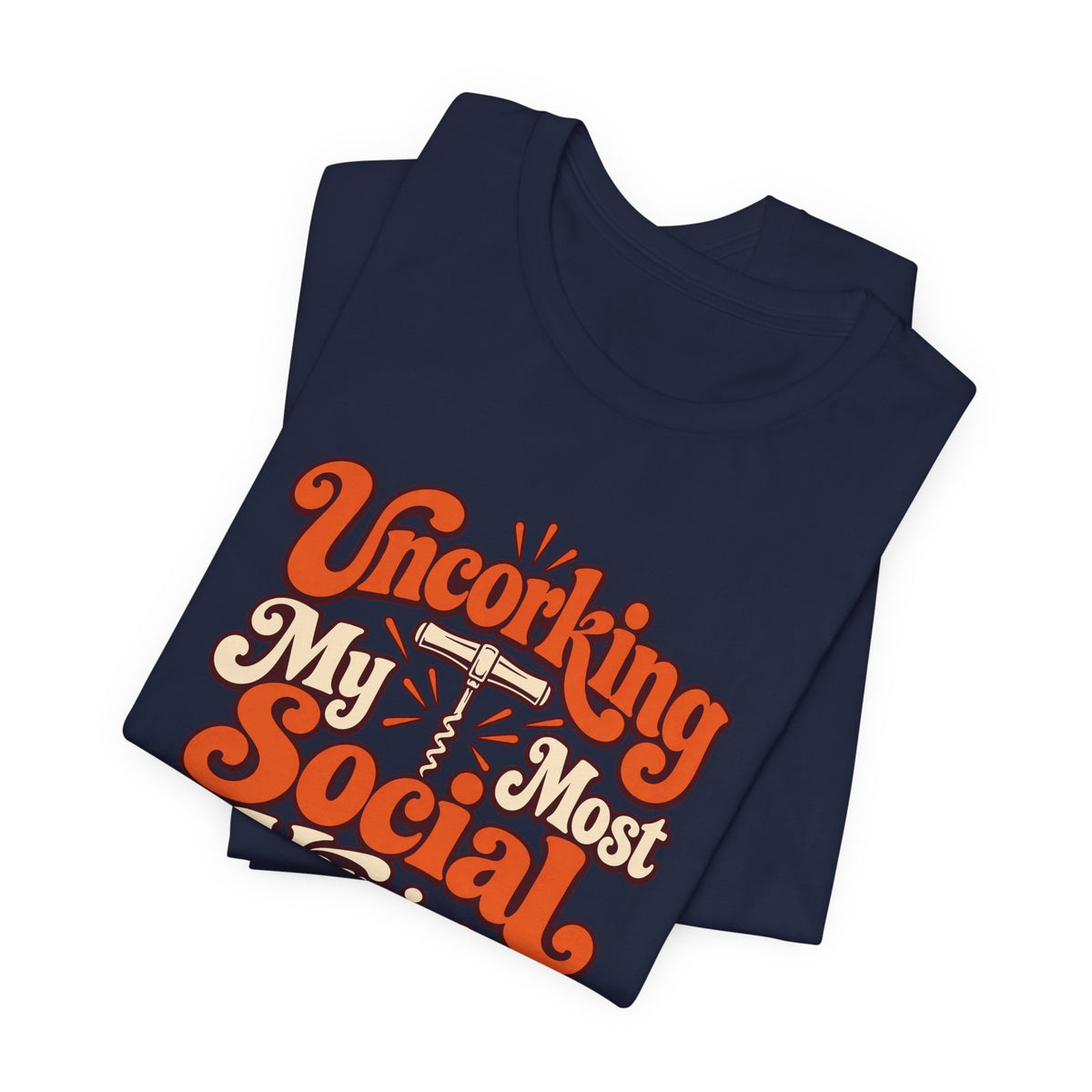 Social Version Wine Shirt