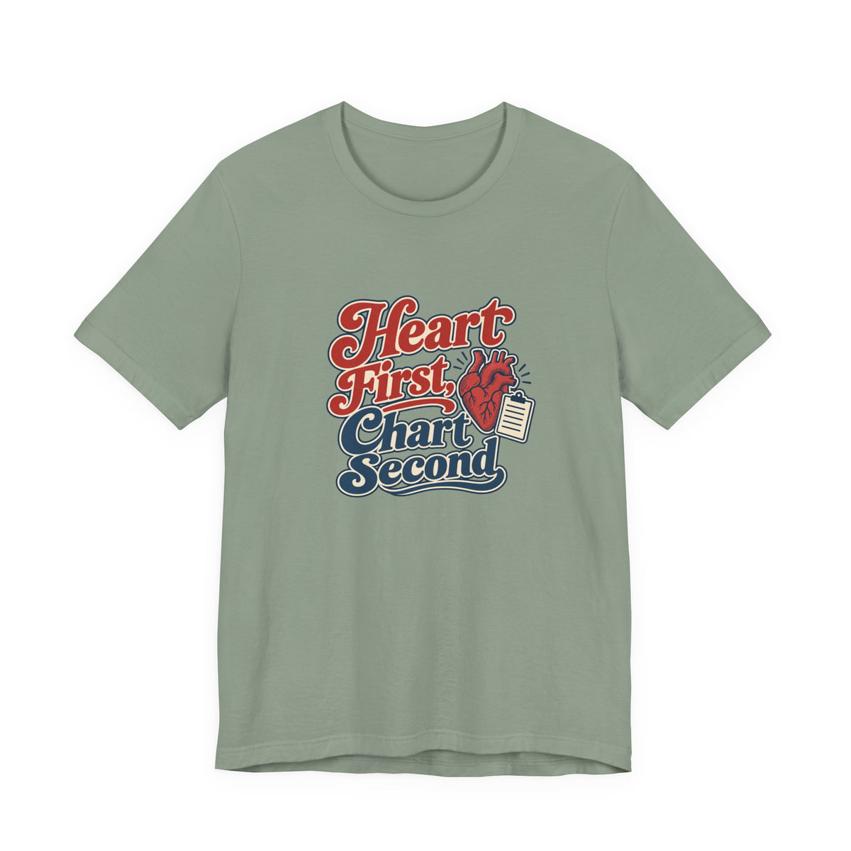 Heart Led Nursing Vintage Shirt